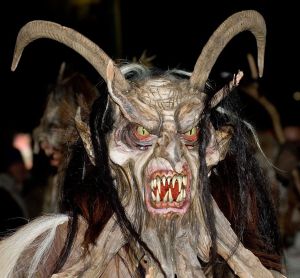 Braaf zijn hè. Krampus