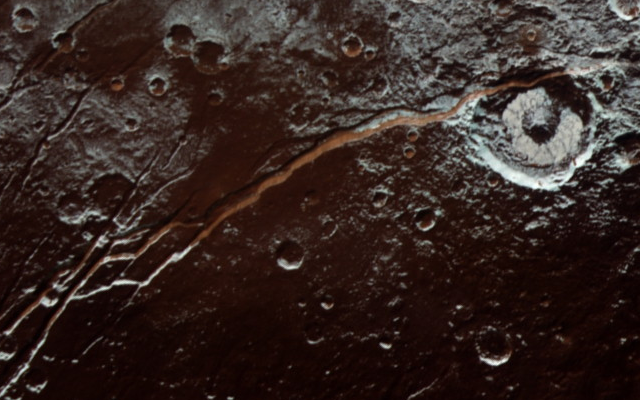 Pluto extreme closeup