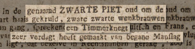 Zwarte Piet 1787